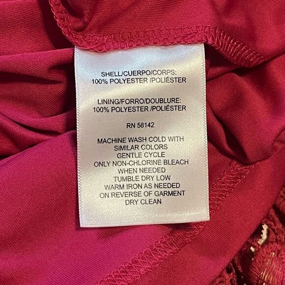 London Times boho lace overlay shift dress Barbie hippie retro 60s party - Picture 4 of 8